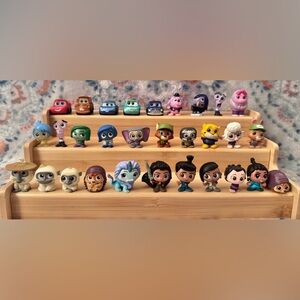 Disney Doorables Mixed Series Lot of 30 Cars Inside Out Raya & Last Dragon